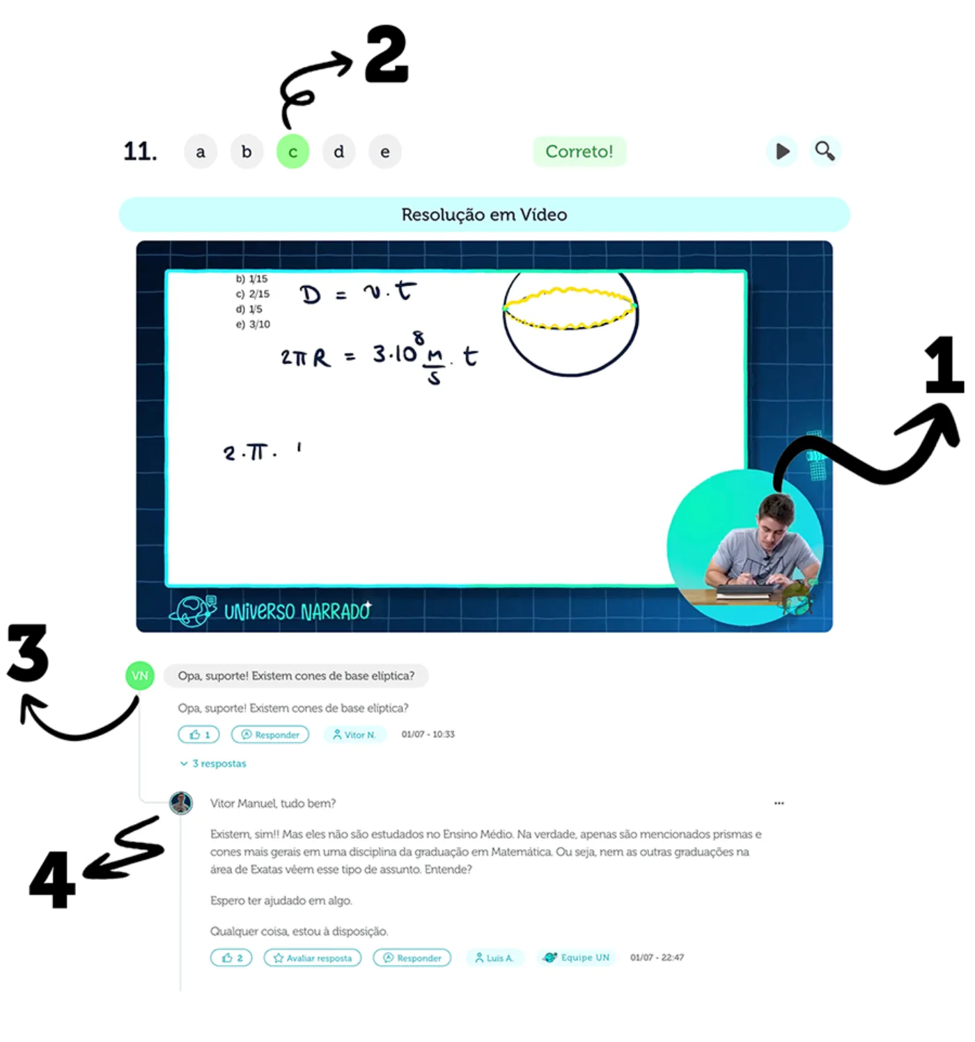Resolução em vídeo