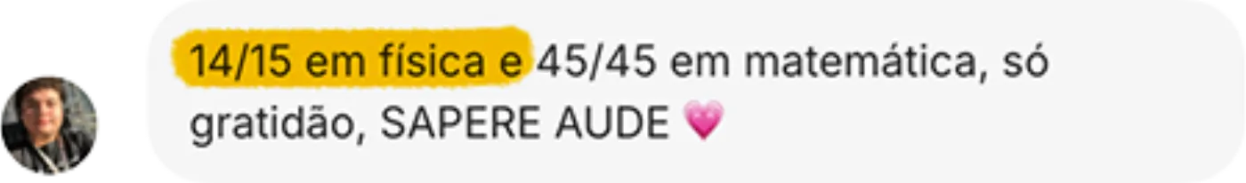 Print de conversa no Instagram