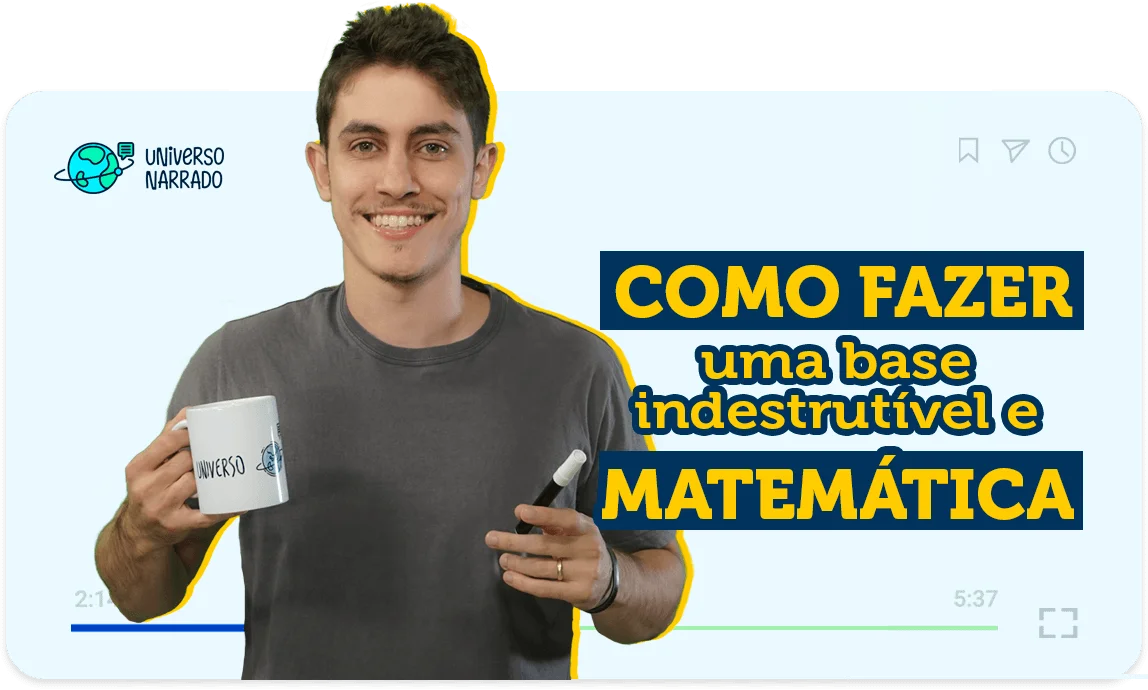 Vídeo de apresentação do curso Desvendando a Matemática