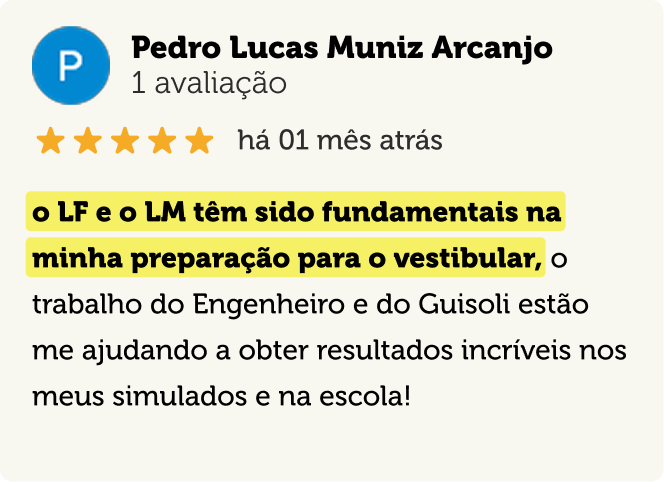 Avaliação no Google - print