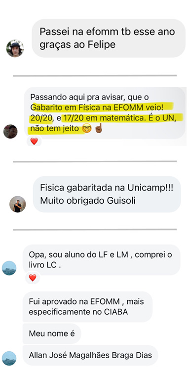 Depoimento de estudante do Universo Narrado Militares